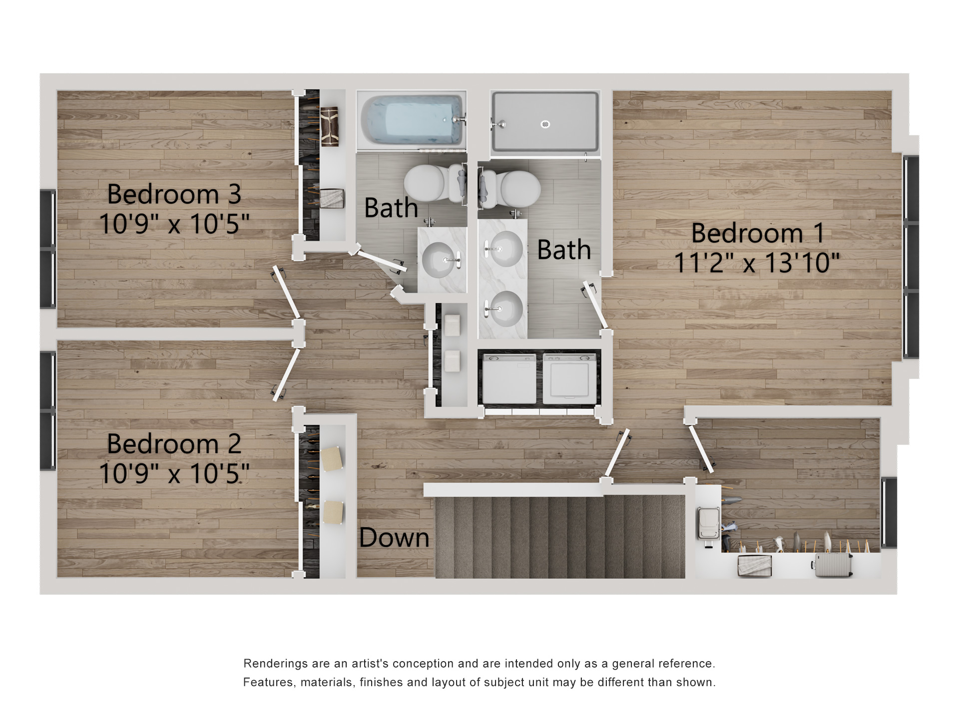 Our Floor Plans Lions Park Row Townhomes in Mount Prospect, IL.